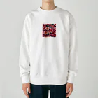 OTIRUBUTUBUTUの赤い花 Heavyweight Crew Neck Sweatshirt