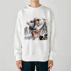 チェリモヤの山ガール 07 Heavyweight Crew Neck Sweatshirt