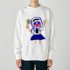 tune_ahiruのモブがあらわれたちゃん Heavyweight Crew Neck Sweatshirt