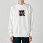 kilkoameaのかわいさ満点おさんぽチワワ兄弟 Heavyweight Crew Neck Sweatshirt