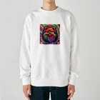 BowMeowのポメラニアンNo.2 Heavyweight Crew Neck Sweatshirt