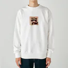 フォレストのデフォルメアライグマグッズ Heavyweight Crew Neck Sweatshirt