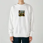 OTIRUBUTUBUTUのいっぱいザウルス Heavyweight Crew Neck Sweatshirt