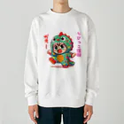 snow-birdのちびっこ怪獣 Heavyweight Crew Neck Sweatshirt