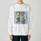 せとのお店屋さんの6月　土砂降りの日 Heavyweight Crew Neck Sweatshirt