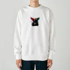 HECreaterの不死鳥と武士 Heavyweight Crew Neck Sweatshirt