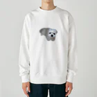 のののののミルクが家族になった日🐶 Heavyweight Crew Neck Sweatshirt