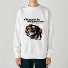 MatrixSphereのOCEANIC WARRIOR Ⅱ Heavyweight Crew Neck Sweatshirt