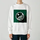 Qten369の地球を守ろう Heavyweight Crew Neck Sweatshirt