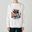 パカオのダンシングアニマル Heavyweight Crew Neck Sweatshirt