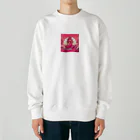 pinkgalmermaidのピンク　セクシー　マーメイド Heavyweight Crew Neck Sweatshirt