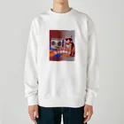 catnip factoryのレトロニャンコ Heavyweight Crew Neck Sweatshirt