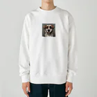 よもぎだいふくの頼れる犬グッズ Heavyweight Crew Neck Sweatshirt