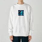 OTIRUBUTUBUTUの宇宙1決定戦 Heavyweight Crew Neck Sweatshirt