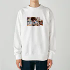 Bonmaru☆ぼんまるのいたいの飛んでいけ Heavyweight Crew Neck Sweatshirt