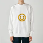 Golden-Cat358の可愛い笑顔 幸せ 平和 Heavyweight Crew Neck Sweatshirt