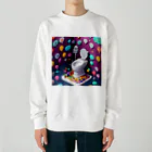 kiji_qの話すトイレ Heavyweight Crew Neck Sweatshirt