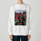 癒しの空間のバラ Heavyweight Crew Neck Sweatshirt