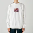 surasuramusumeのスライム娘「ジェム」 Heavyweight Crew Neck Sweatshirt