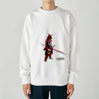 Yukimurakun「Samurai」の真田幸村 Heavyweight Crew Neck Sweatshirt