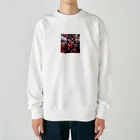 赤ペンギン@AIのトレインメロディ Heavyweight Crew Neck Sweatshirt