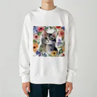 そぼろ堂の花といっしょ💐 Heavyweight Crew Neck Sweatshirt