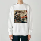 8890の浮世絵 Heavyweight Crew Neck Sweatshirt