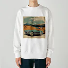 8890のヴィンテージ Heavyweight Crew Neck Sweatshirt