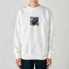 AQUAMETAVERSEのフライングバイク　Tomoe bb 2712 Heavyweight Crew Neck Sweatshirt