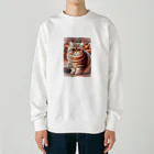 SAKIのエキゾチック・ショートヘア Heavyweight Crew Neck Sweatshirt