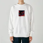 赤ペンギン@AIの宵闇のフクロウ Heavyweight Crew Neck Sweatshirt