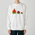 yuuhaの夏野菜 Heavyweight Crew Neck Sweatshirt