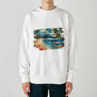 はちみつあめの常夏リゾート Heavyweight Crew Neck Sweatshirt