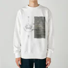 Shop Miwa1 の太陽と月◎●○love Heavyweight Crew Neck Sweatshirt