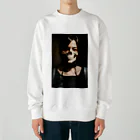 キャンパーの女性のガイコツ Heavyweight Crew Neck Sweatshirt