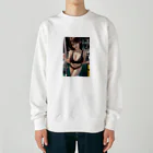 kura111のスポーツ女子 Heavyweight Crew Neck Sweatshirt