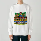 fantasista11のサッカー小僧 Heavyweight Crew Neck Sweatshirt