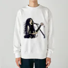 MY.LILILALAのロックな女 Heavyweight Crew Neck Sweatshirt