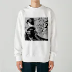 nori-nori-norishioの浮世絵 Heavyweight Crew Neck Sweatshirt