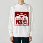 雑貨屋kerori(ザッカヤケロリ）のKERO PIZZA（ケロピザ） Heavyweight Crew Neck Sweatshirt