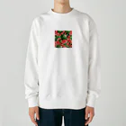 かるるんショップのスイカシリーズ　スイカいっぱい Heavyweight Crew Neck Sweatshirt