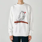 Lily bird（リリーバード）の水浴び文鳥 カラー Heavyweight Crew Neck Sweatshirt