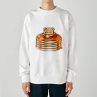 Slabo+Kariiのホットケーキとクマさん Heavyweight Crew Neck Sweatshirt