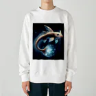 Create your own originalのスター・フィッシュキャット Heavyweight Crew Neck Sweatshirt