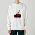 ベクのアイテム屋の空見上げるサカナたち Heavyweight Crew Neck Sweatshirt