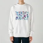 Coffret à bijouxの宇宙フラワーシリーズ Heavyweight Crew Neck Sweatshirt