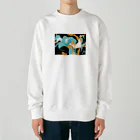 zoooのむえ Heavyweight Crew Neck Sweatshirt