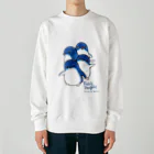 ヤママユ(ヤママユ・ペンギイナ)の赤ちゃん…じゃねェよ！！！byフェアリーペンギン Heavyweight Crew Neck Sweatshirt