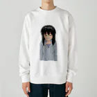 AloneのGenuine Smile Heavyweight Crew Neck Sweatshirt