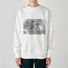 FANTASY PAPERARTの花束をキミに贈ろう Heavyweight Crew Neck Sweatshirt